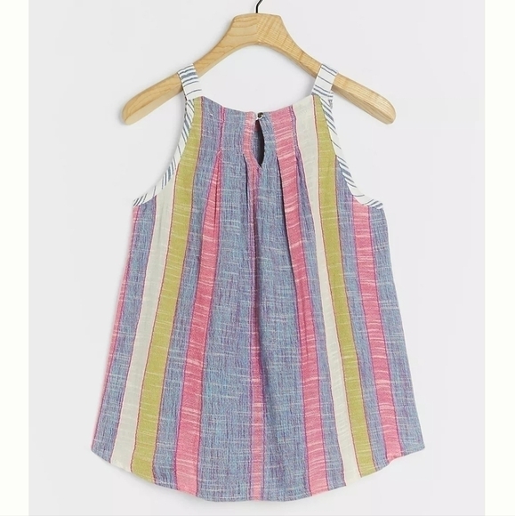 Anthropologie Multicolor Striped Blouse - Picture 4 of 4